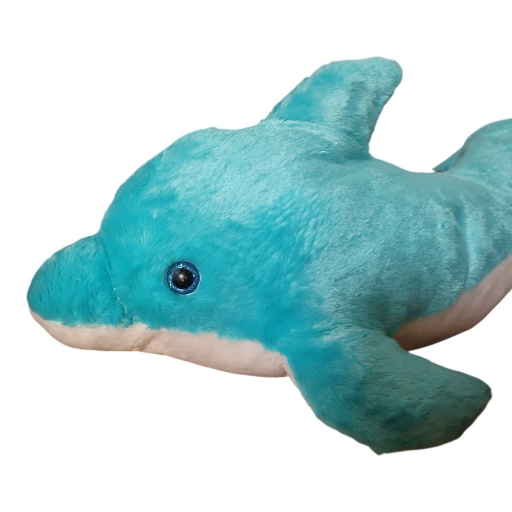 Dolphin Plush Toys Soft Stuffed Animal Bottlenose Cape Cod 24" Coastal Grandma - Picture 5 of 7